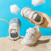 Kindersneakers met flexibele zool – ademend, antislip, elastische sluiting | eerste stapschoenen