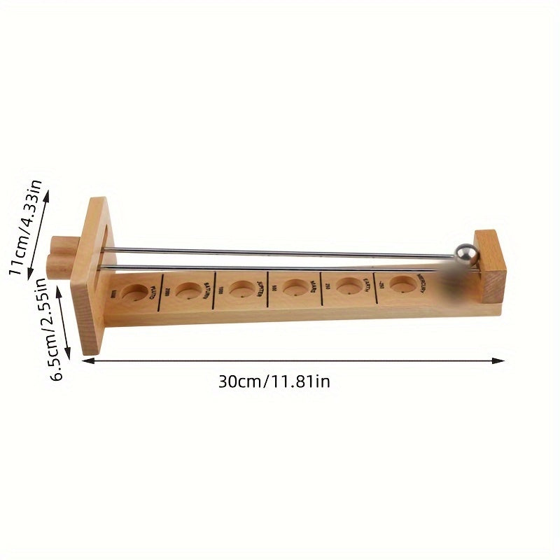OrbitRoll Houten Stickball Spel – Precisie Spel