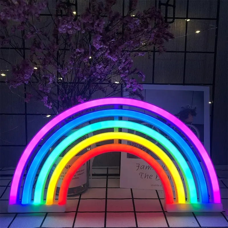 Luminia Rainbow Nachtlamp – Magisch Nachtlicht voor Kinderen