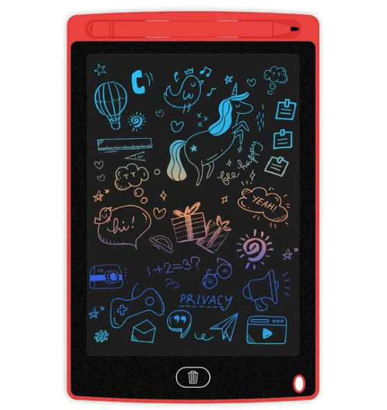 LCD Schrijftablet voor Kinderen – Herbruikbaar Digitaal Tekenbord met Wisfunctie – Ideaal voor Tekenen, Schrijven & Leren