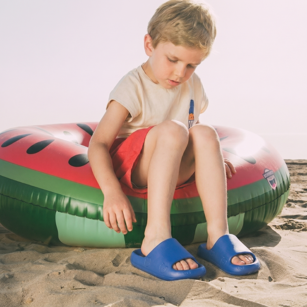 Kinderslippers van EVA met dikke zool – lichtgewicht, waterbestendig, antislip | badslippers