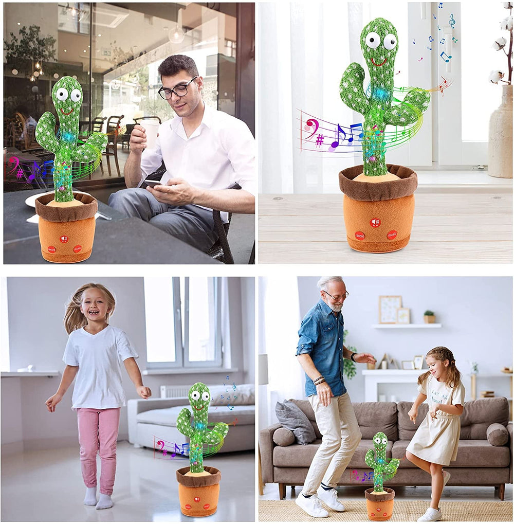 GrooveSprout Interactief Muziekspeelgoed – Pratend & Dansend Speelgoed voor Kinderen – Oplaadbaar & Educatief