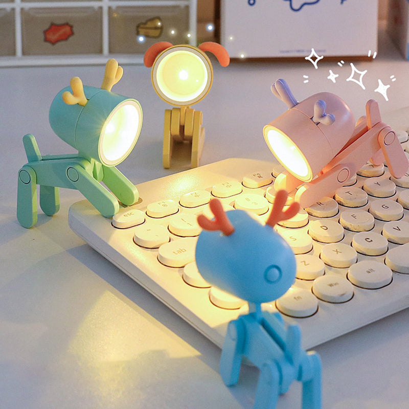 Nachtlampje Hond Kinderen – Flexibel LED Warm Licht USB Oplaadbaar