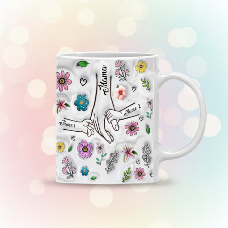 NameMug Gepersonaliseerde Moederdag Mok – Uniek Cadeau met Naam