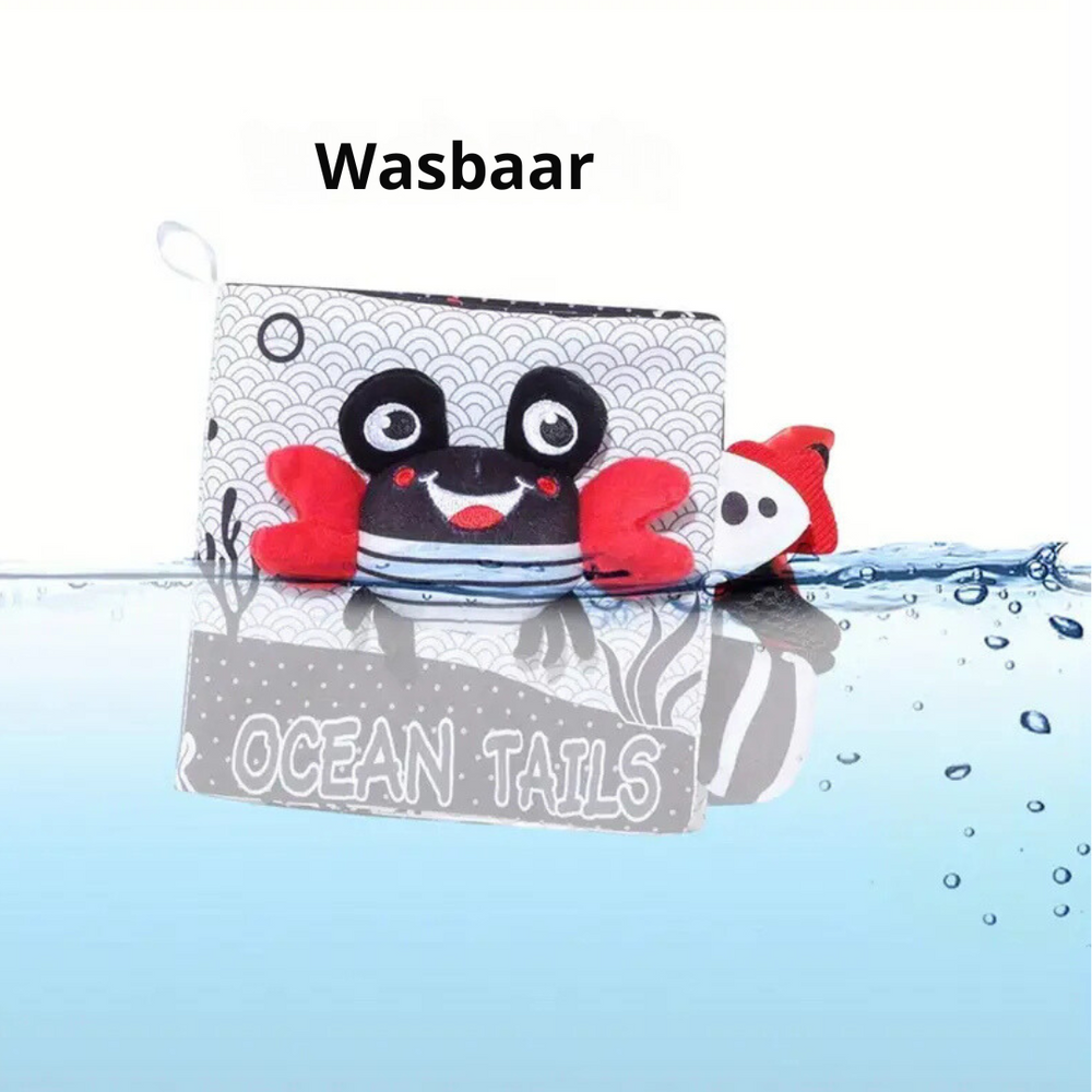 Baby’s Eerste Zwart-Wit Dierenboek – Stimuleer Zintuigen & Motoriek
