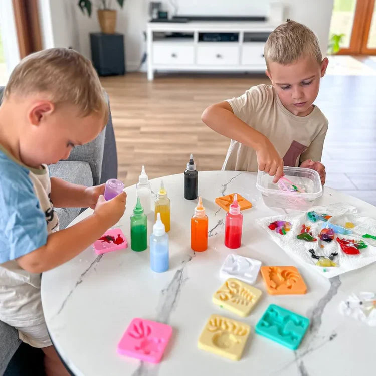Magisch Water Knutselpakket voor Kinderen – Maak en Speel met Kleurrijke Diertjes +3 Jaar