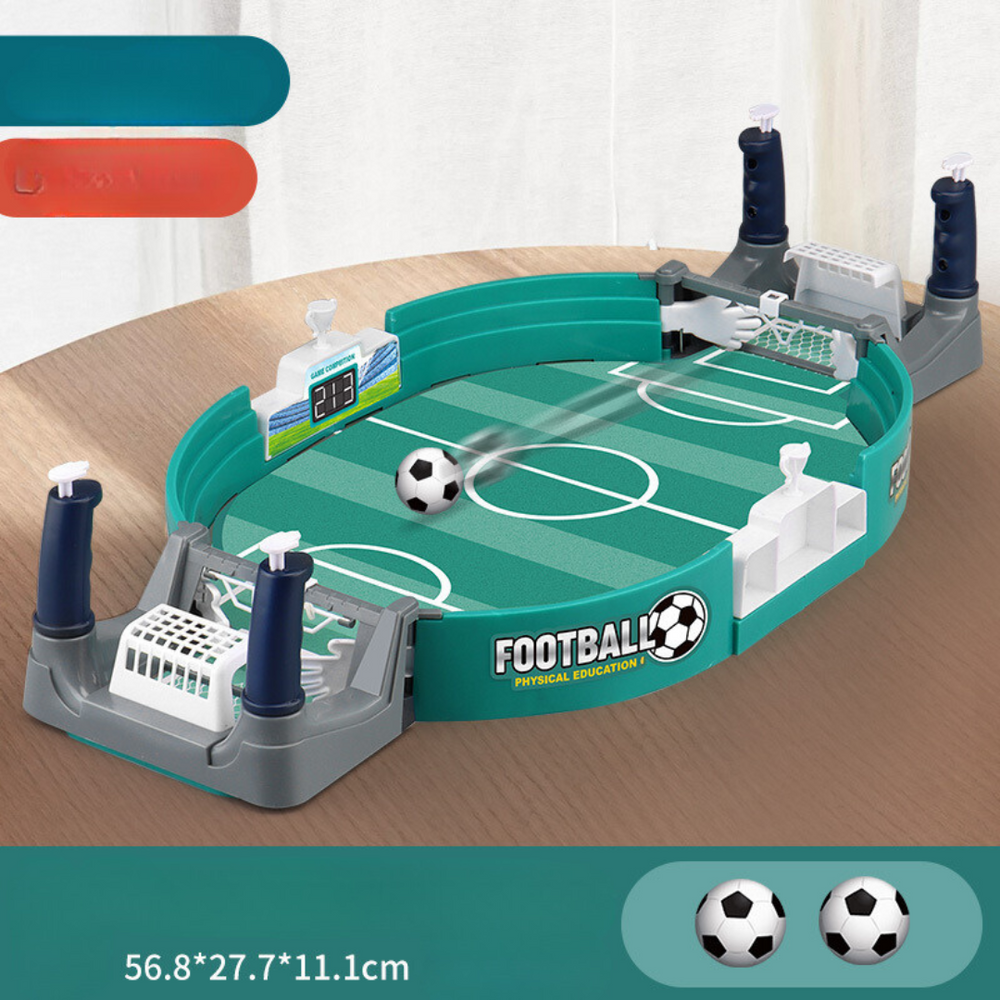 Mini Tafelvoetbal Spel – Voetbal Bordspel 2 Spelers