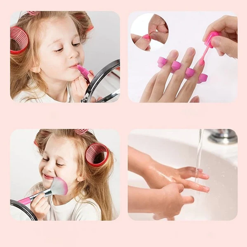 Kinder Make-up Set Afwasbaar – Veilige Beautyset voor Meisjes