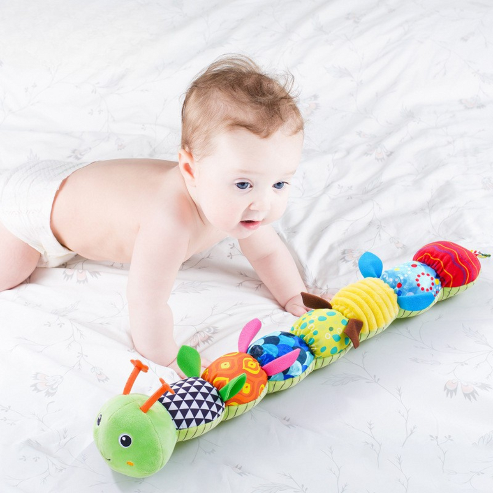 Babyspeelgoed 0+ – Muzikale Rups met Geluid & Sensorisch