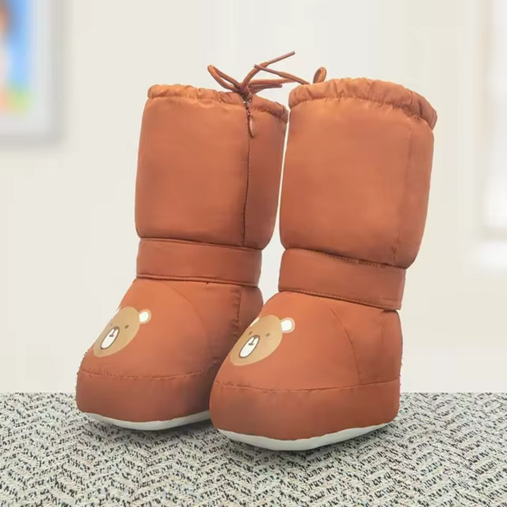 Kinder Winter Moonboots – Waterdichte & Gevoerde Berenlaarzen