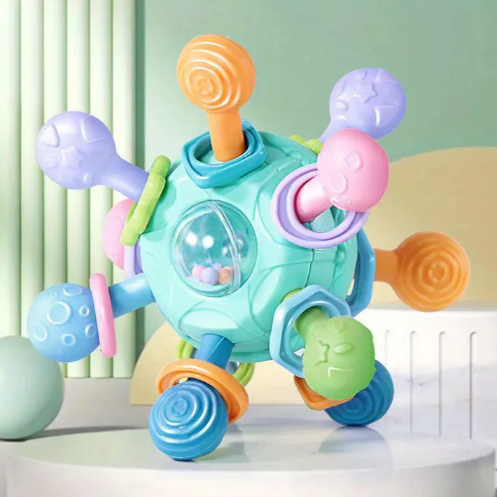 Bubble Busy Speelbal voor Baby’s – Zintuiglijk & Veilig BPA-vrij Speelgoed