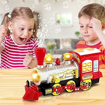 Bubbeltrein voor Kinderen – Educatief en Interactief Speelgoed voor Actief Spel en Motorische Ontwikkeling