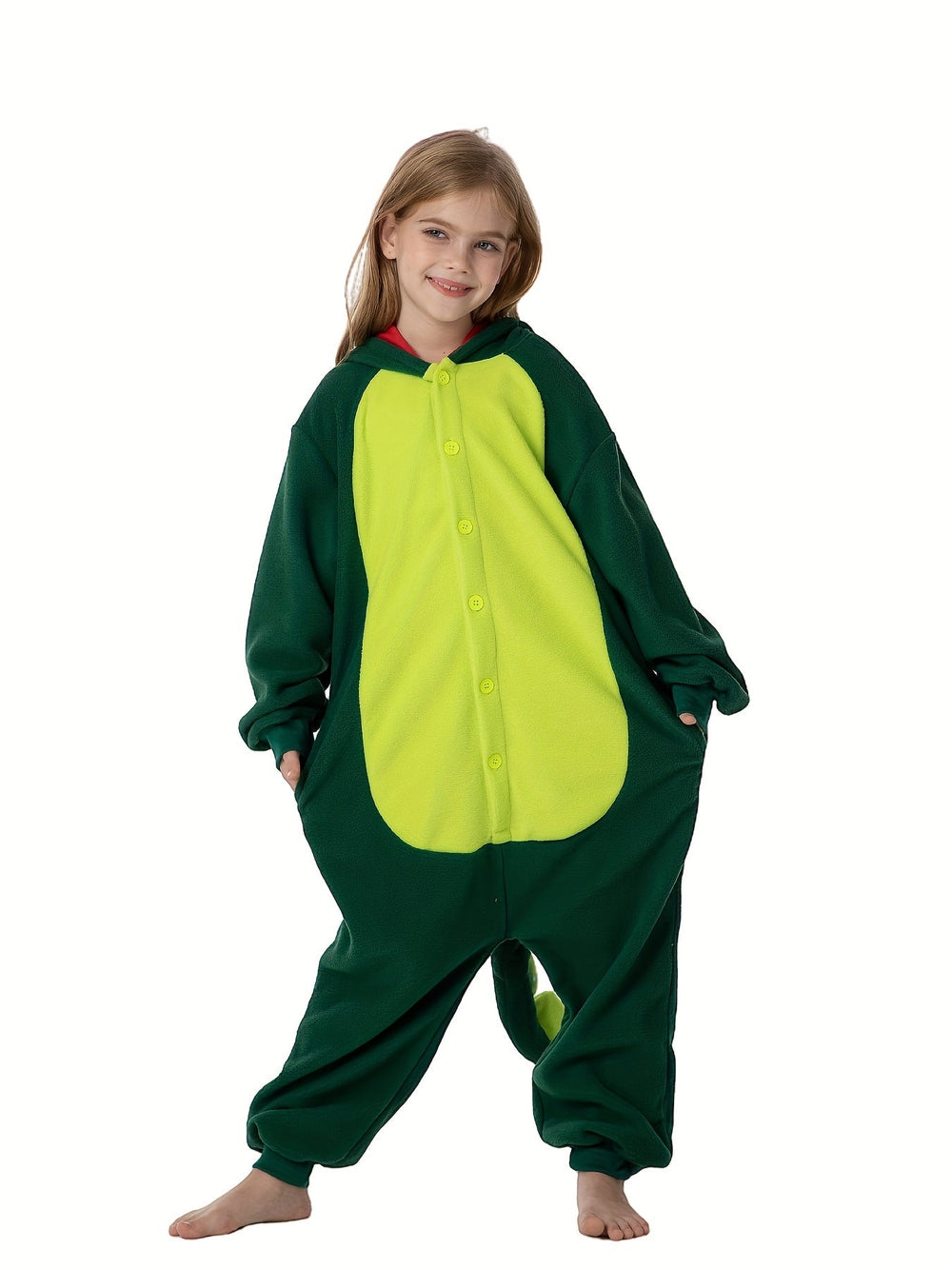 FyreWing Drakenkostuum voor Kinderen - Zacht Fleece, Pyjama & Verkleedpak | Vleugels, Staart & Capuchon | Fantasierijk Spel & Avontuur