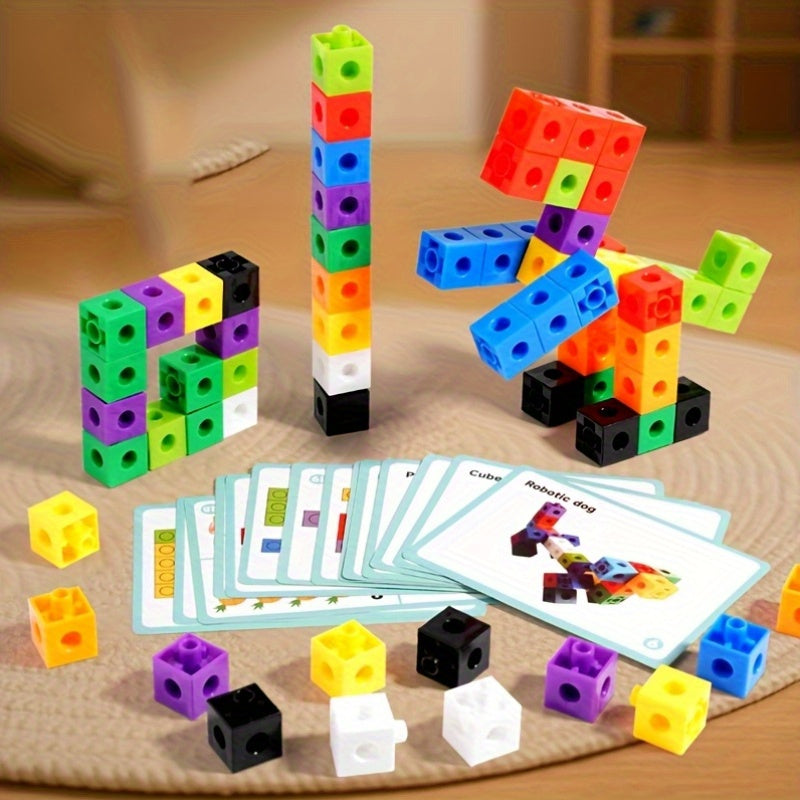 Educatieve Leerblokken Set – Bouwblokken voor Tellen & Creatief Spelen