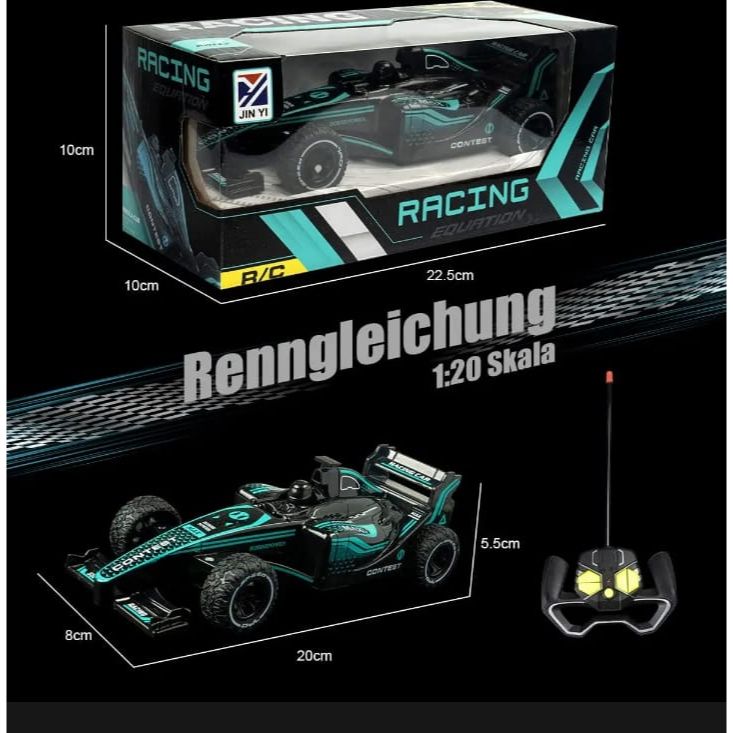 Velocity Racer F1 RC Car – High-Speed Formule 1 Auto voor Kinderen en Hobbyisten