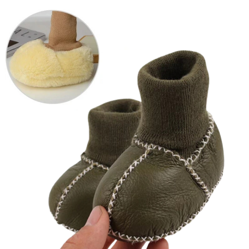 Antislip Baby Slofjes – Warme Babyschoenen voor Eerste Stapjes | 0-14 Maanden
