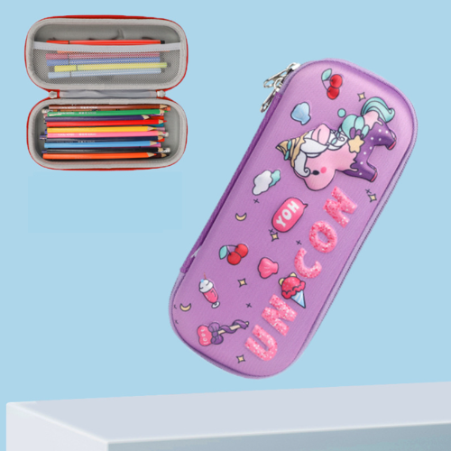 GalaxyPouch 3D Etui – Ruim School Etui voor Kinderen met Uniek Ruimtedesign