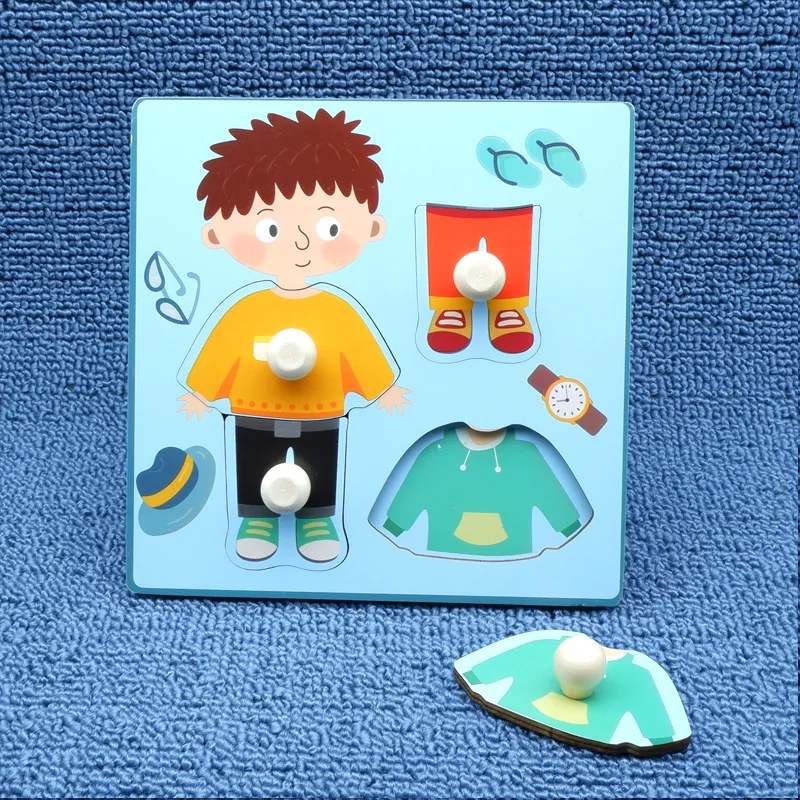 Houten Fruit Puzzel – Educatief Speelgoed voor Peuters | Motoriek & Creativiteit