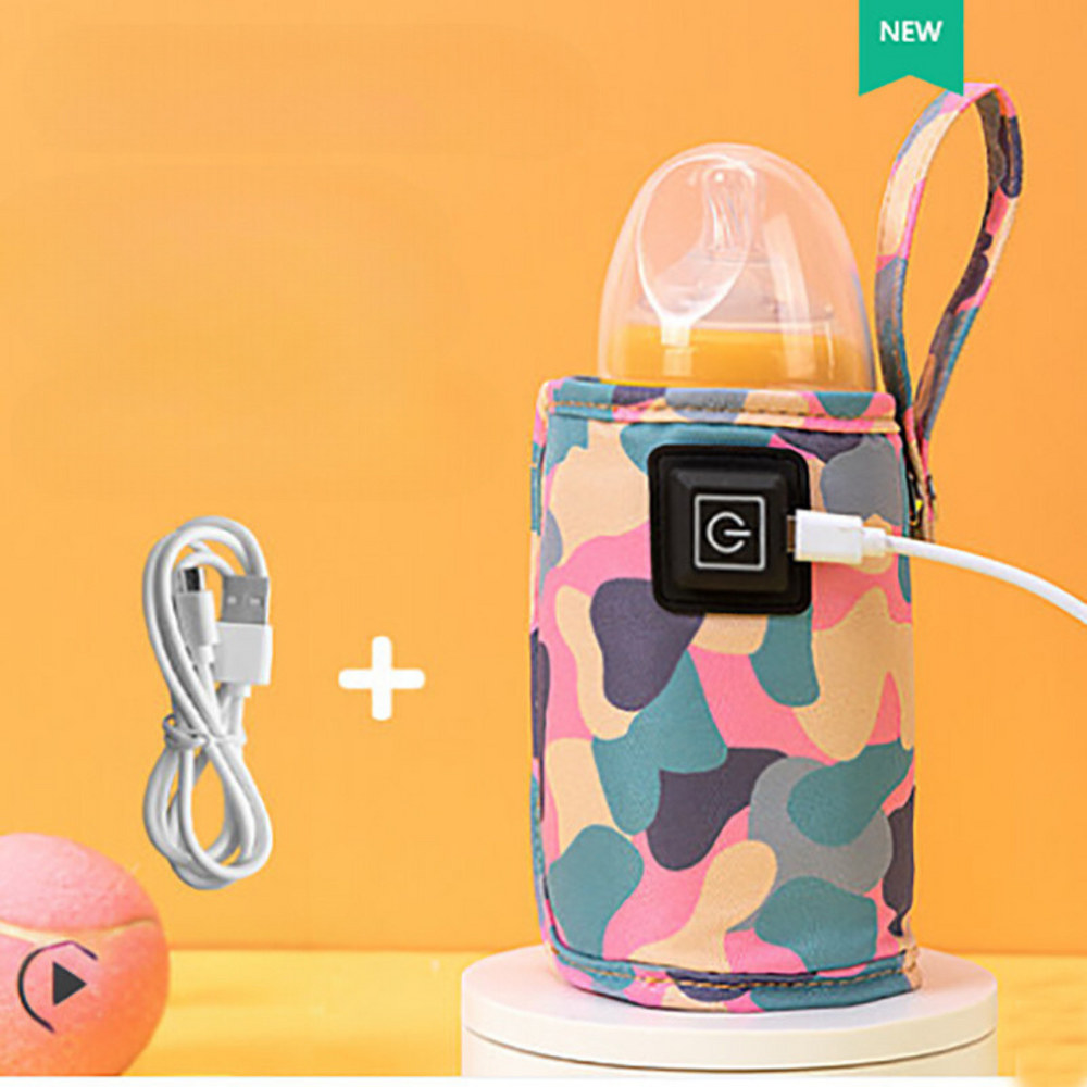 Draagbare Babyflessenwarmer – Warm Melk Onderweg in Minuten | USB & Type-C Aansluiting
