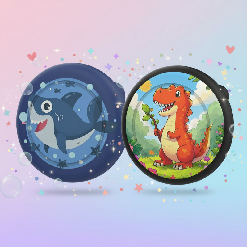 Verborgen AirTag Hoesje voor Kinderen – Discreet Broche Design