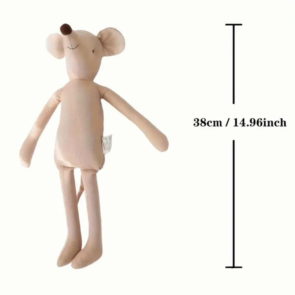Zachte Babymuis Knuffel – Perfect Cadeau voor Baby’s en Peuters