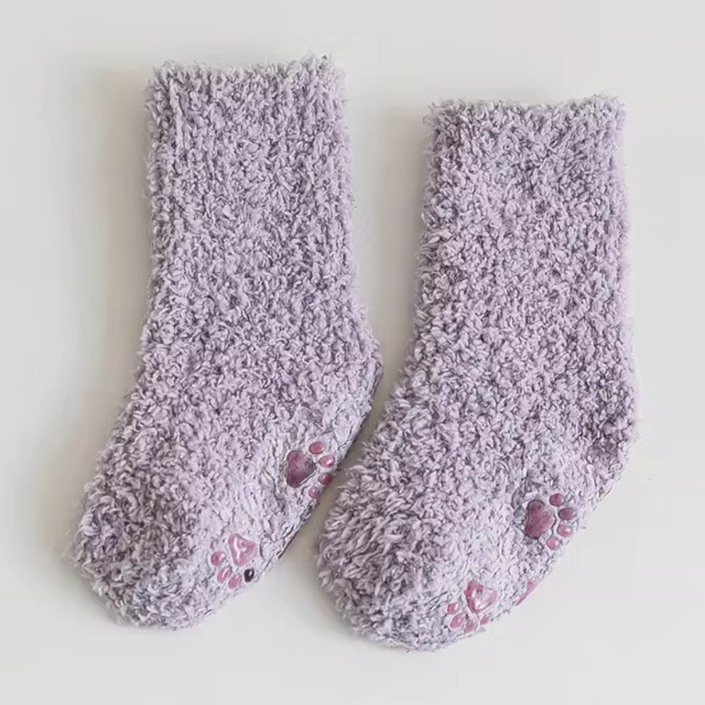 Babysokken Antislip – Warme Fleece Sokken (0–3 Jaar)