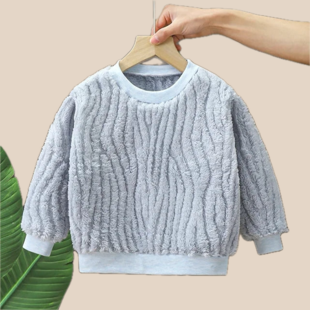 Pluche Trui - Doma Meisjes, Roze/Groen/Blauw/Wit, Katoen, Maat 1-7 Jaar
