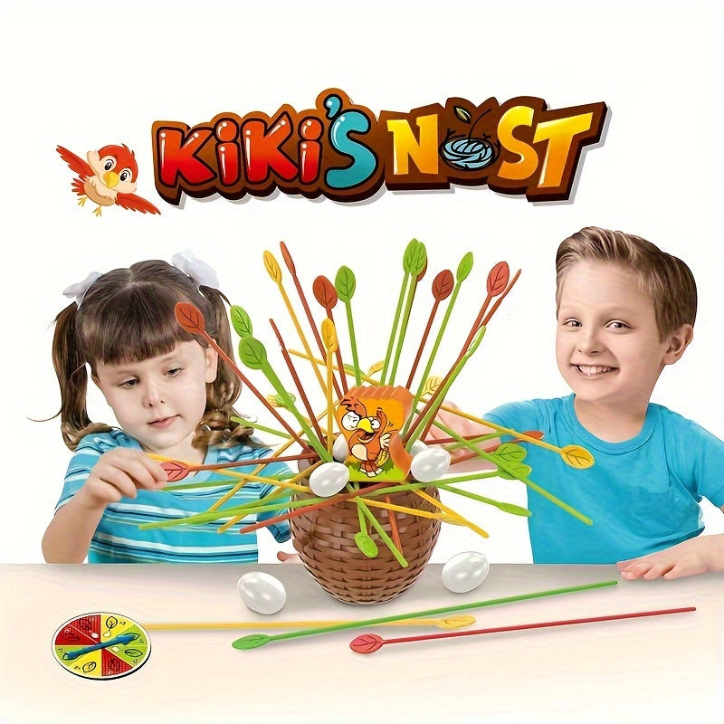 BirdNest Builder – Educatief Bordspel voor Kinderen 3-6 Jaar • Creatief & Strategisch Familiespel