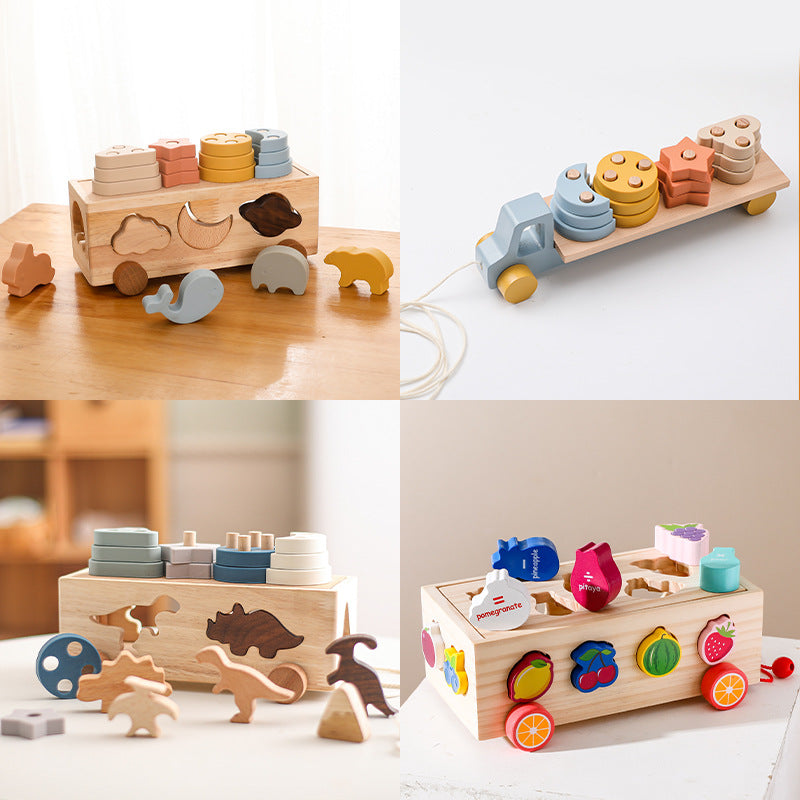 Houten Baby Speelgoed – Educatief & Veilig – Motoriek & Ontwikkeling | BrightSteps