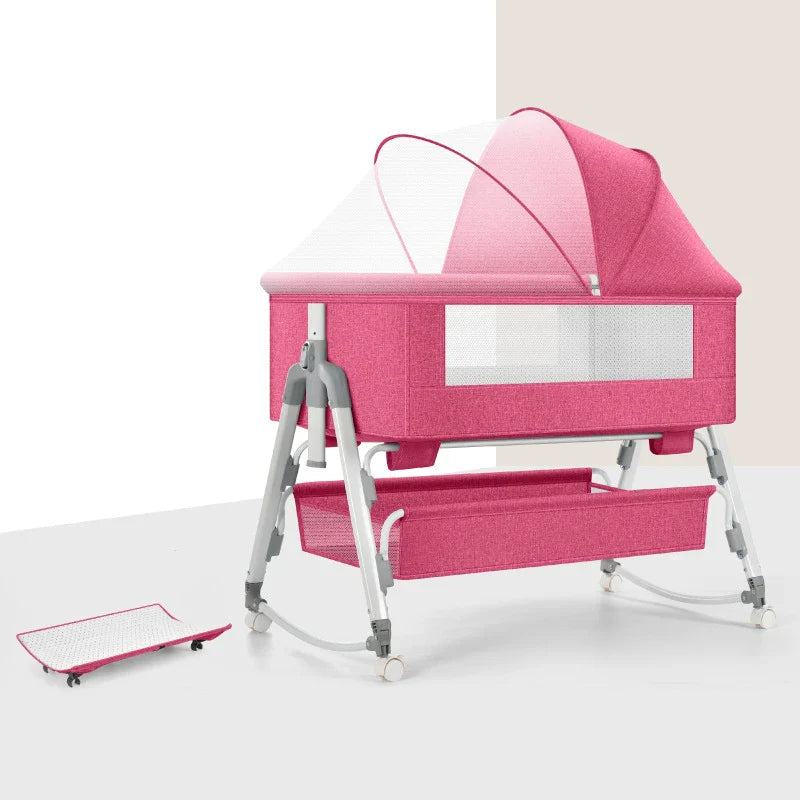 Draagbaar Baby Wiegje – Knus & Ademend Babynest voor 0-6 Maanden | Lichtgewicht & Wasbaar