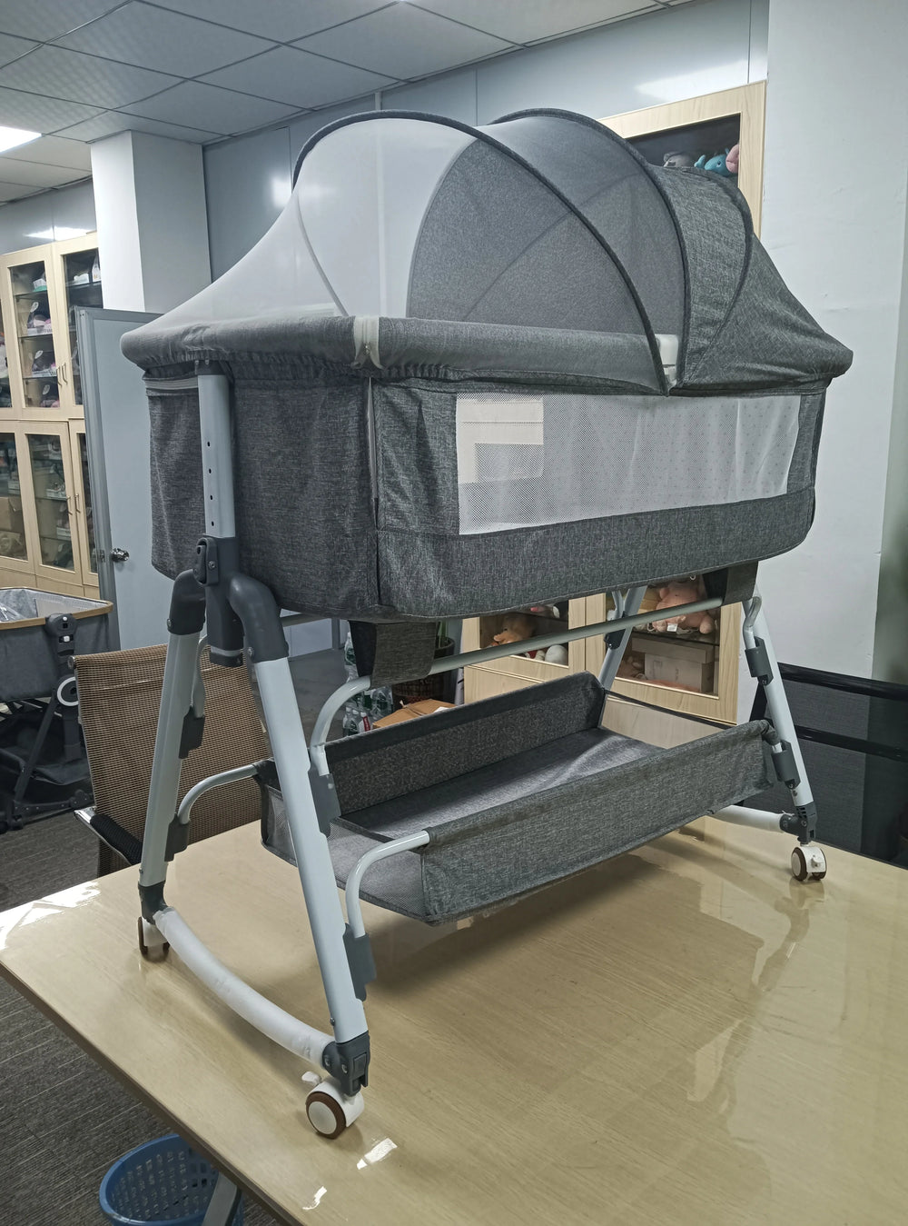 Draagbaar Baby Wiegje – Knus & Ademend Babynest voor 0-6 Maanden | Lichtgewicht & Wasbaar