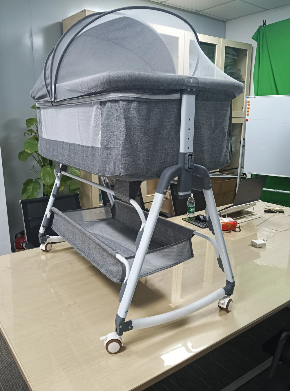 Draagbaar Baby Wiegje – Knus & Ademend Babynest voor 0-6 Maanden | Lichtgewicht & Wasbaar