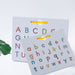 Magnetisch schrijfbord met letters en cijfers – magneetpen, herbruikbaar, ABS | tekenbord peuter