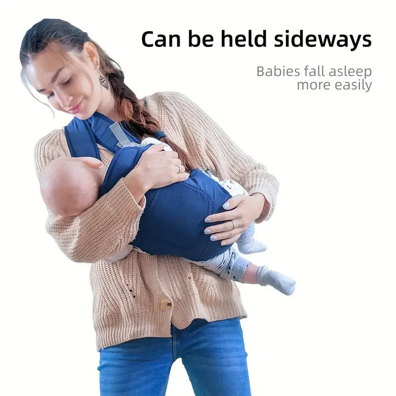 ParentNest CarryEase 4-in-1 Baby Draagzak – Ergonomisch, Comfortabel & Handenvrij voor Pasgeborenen tot 36 Maanden