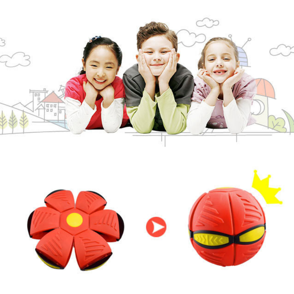 Transformeerbare Bal & Frisbee – Magic UFO Speelgoed Kinderen