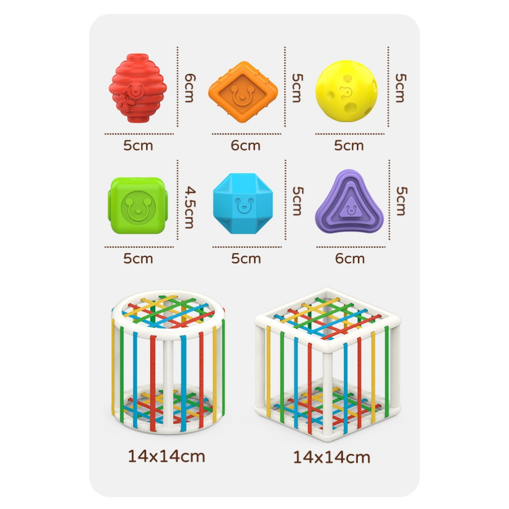 Sorting Cube Educatief Speelgoed – Stimuleer Vorm- & Kleurherkenning bij Kinderen