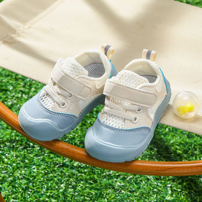 Kindersneakers met flexibele zool – ademend, antislip, elastische sluiting | eerste stapschoenen