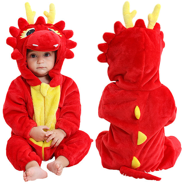 Warme Baby Onesie met Capuchon – Zachte Flanellen Winter Romper voor Baby’s | SnuggleBub