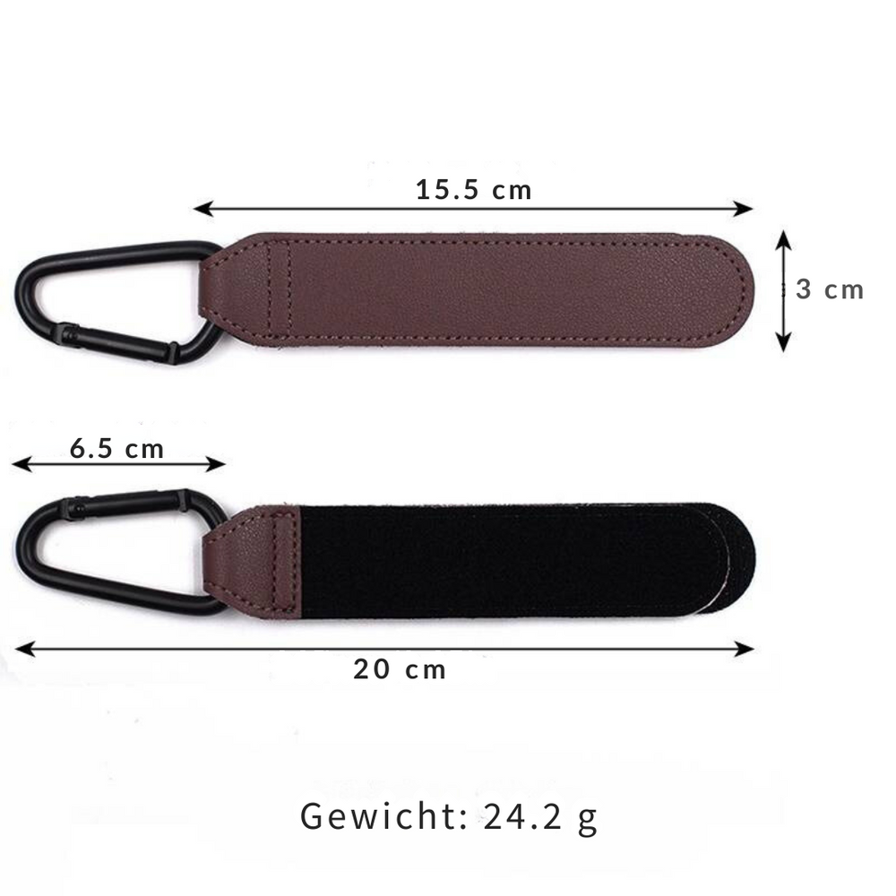 EasyCarry Kinderwagenhaken Set – Duurzaam en Multifunctioneel voor Georganiseerde Wandeling