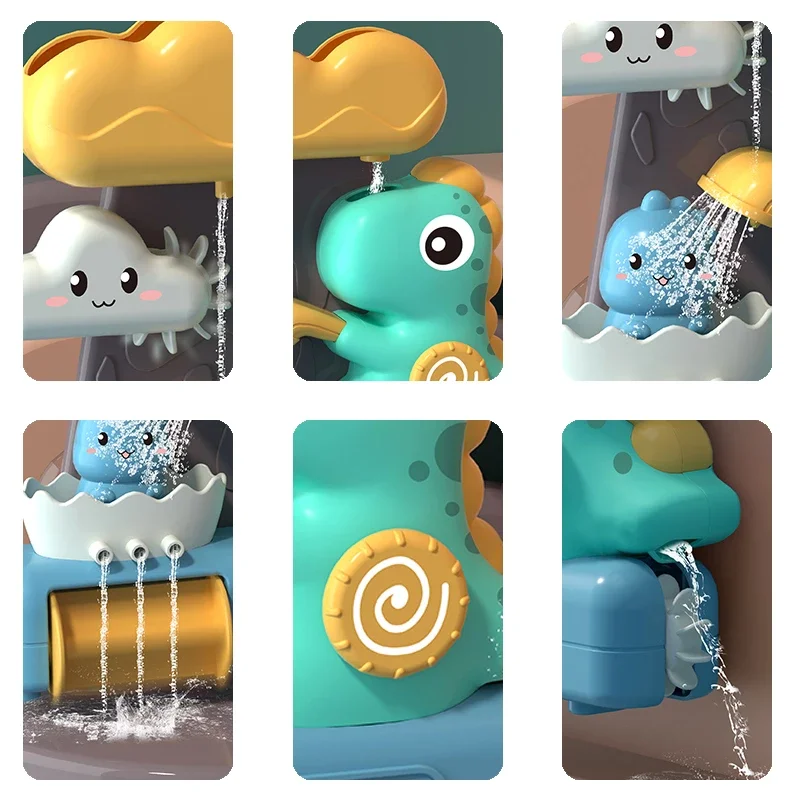 Dino Bath Fun – Interactief Badspeelgoed met Water & Spuitfunctie voor Kinderen