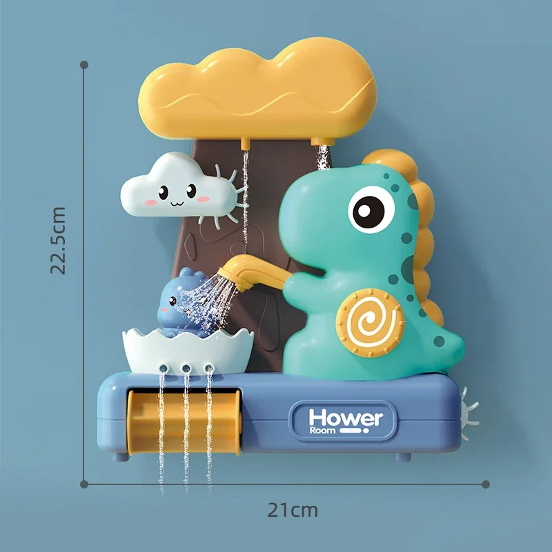Dino Bath Fun – Interactief Badspeelgoed met Water & Spuitfunctie voor Kinderen