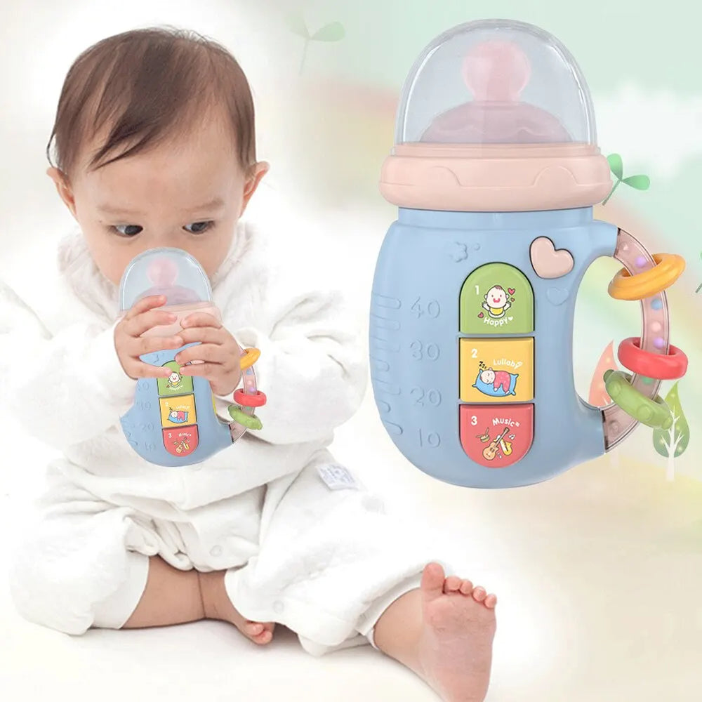 MelodySip – Interactieve Baby Drinkfles met Muziek & Nachtlampje
