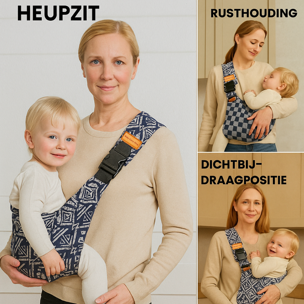 Verstelbare Baby Draagzak – Ergonomische Heupdrager tot 15 kg