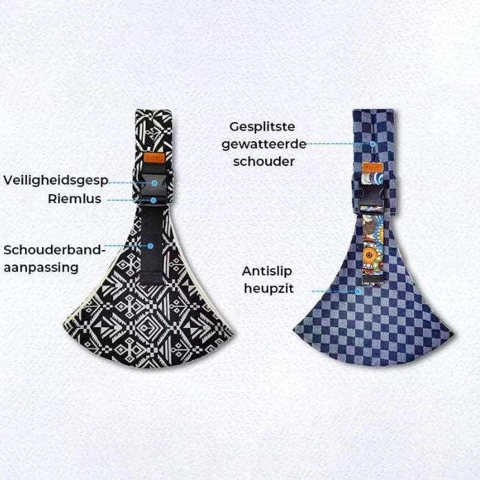 Verstelbare Baby Draagzak – Ergonomische Heupdrager tot 15 kg