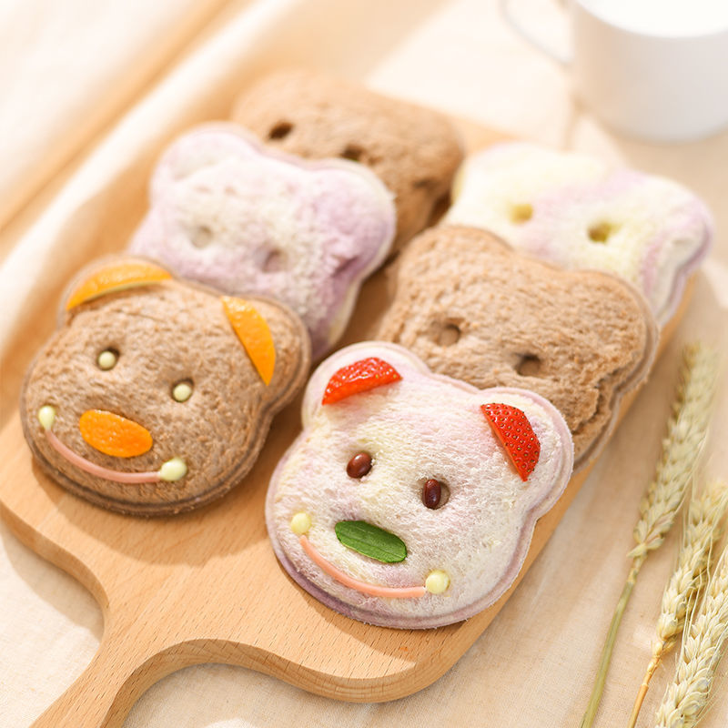 SnackShapes Sandwich Vormpjes voor Kinderen – Diepe Uitstekers voor Brood, Groente en Fruit