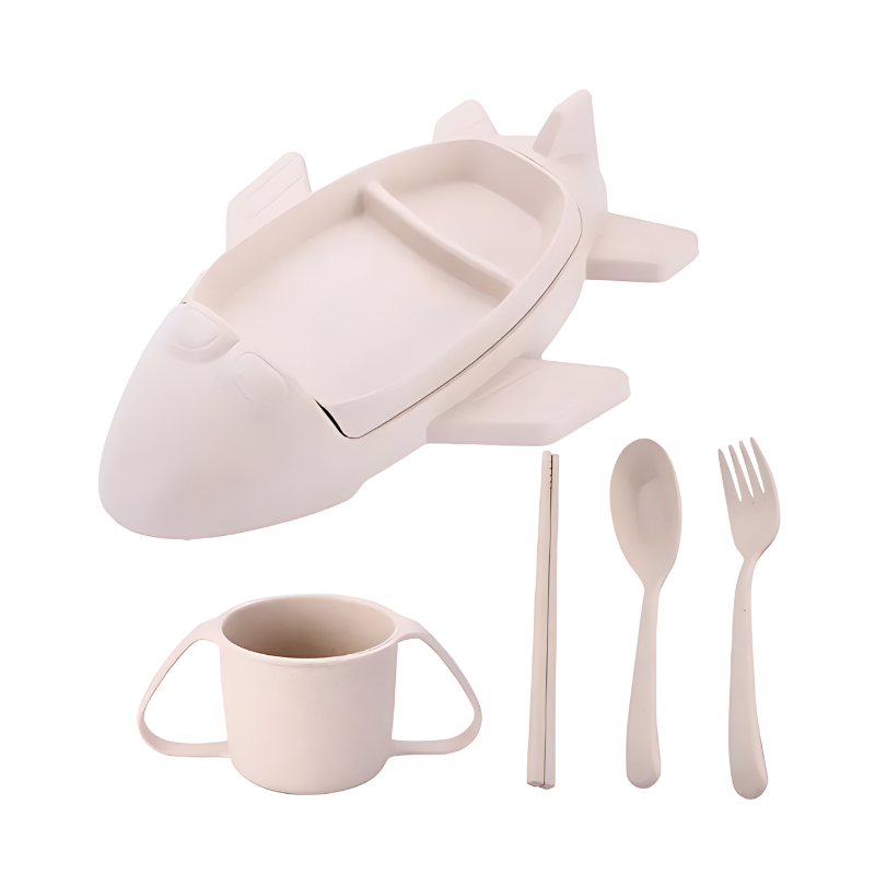 RaceBite Kinder Eetset – Duurzaam & Speels Servies voor Kinderen | Stimuleert Gezond Eetgedrag & Eetplezier aan Tafel