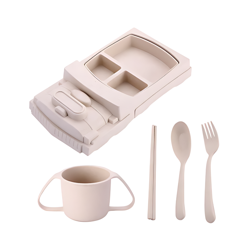 MealRacer Kinder Eetset – Autovormig, Veilig & Duurzaam voor 1-5+ Jaar