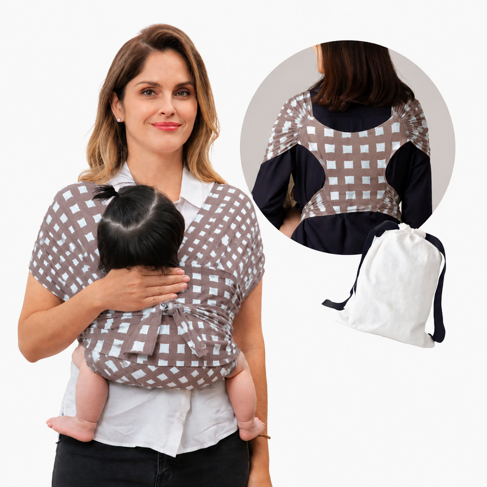 Ergonomische babydraagzak – ademende lichtgewicht draagdoek