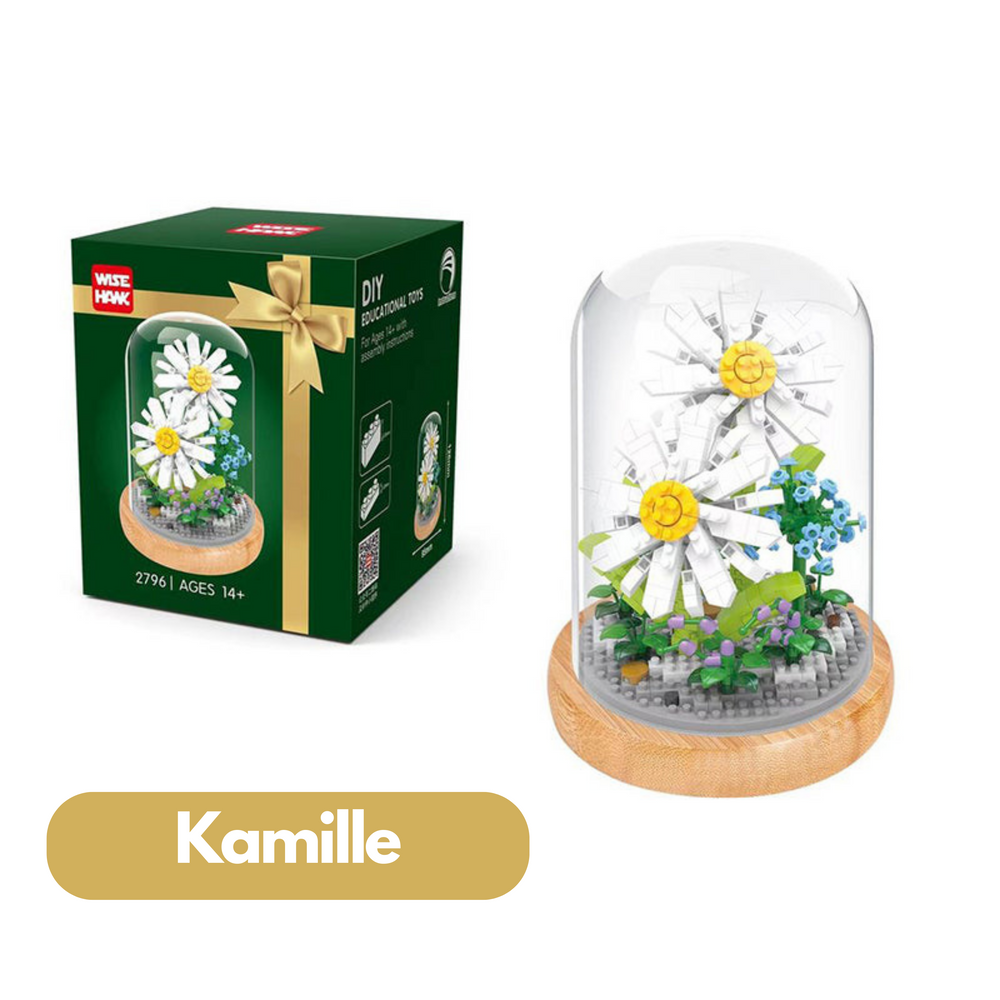 Botanische Bloemen Bouwset voor Kinderen – FloraForge Botanical Kit Creatieve Decoratie 14+