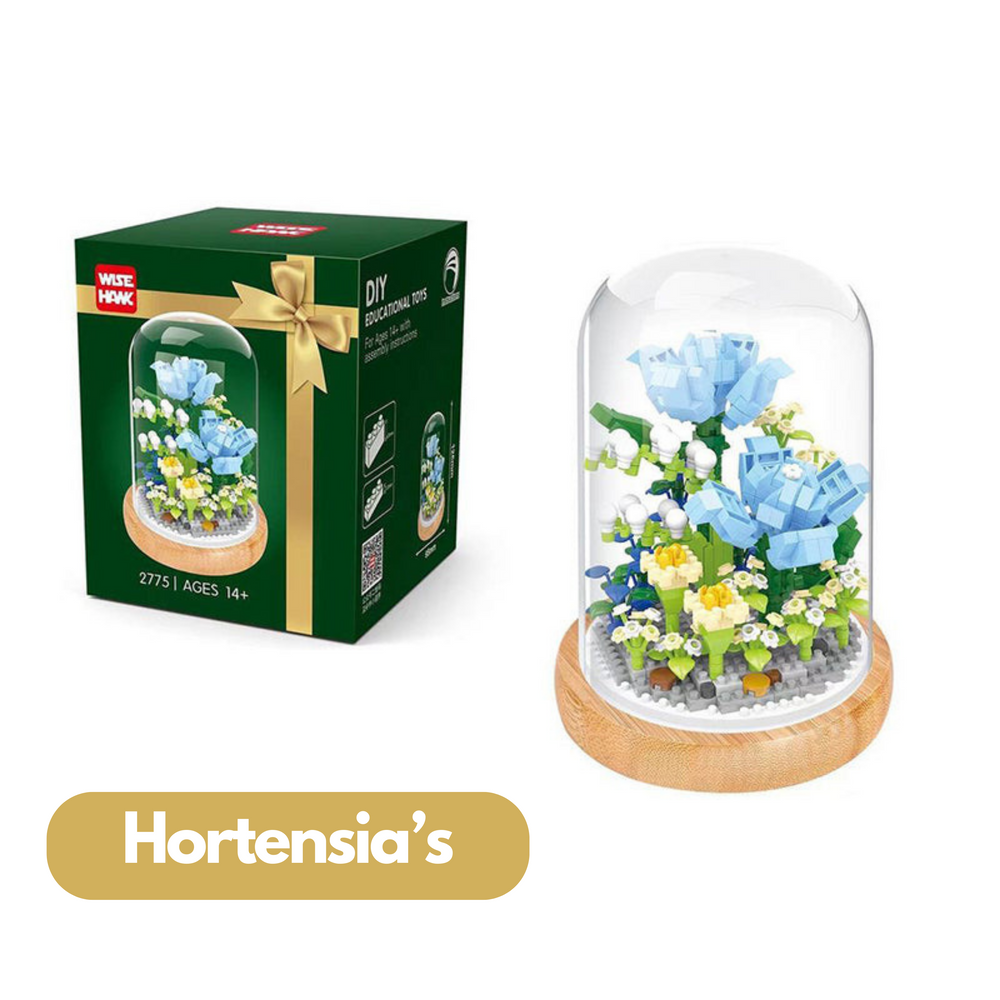 Botanische Bloemen Bouwset voor Kinderen – FloraForge Botanical Kit Creatieve Decoratie 14+